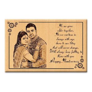 Engraved Photo (12 x 8 Inches, Wood)