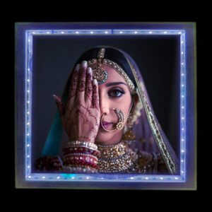 Led Photo Frame (12x10 Inches) Running Serial Light