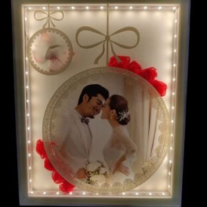 Led Frame With Photo (20x30 Inches) Running Serial Light