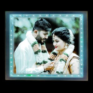 Led Photo With Frame (20x16 Inches) Running Serial Light